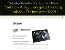 Tablet Screenshot of aikido4beginners.co.uk